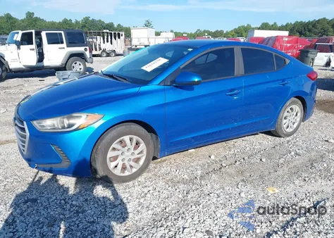 2017 Hyundai Elantra Se from USA, damaged, VIN KMHD74LF1HU097083